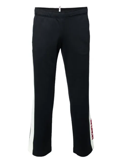 Moncler Vintage logo striped trousers