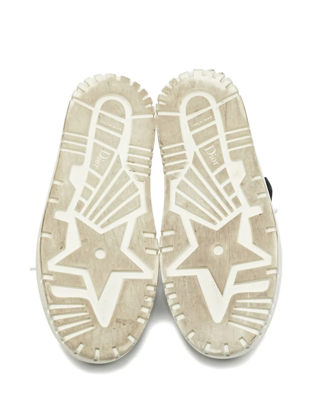 Pre-owned Dior Id Sneakers In White