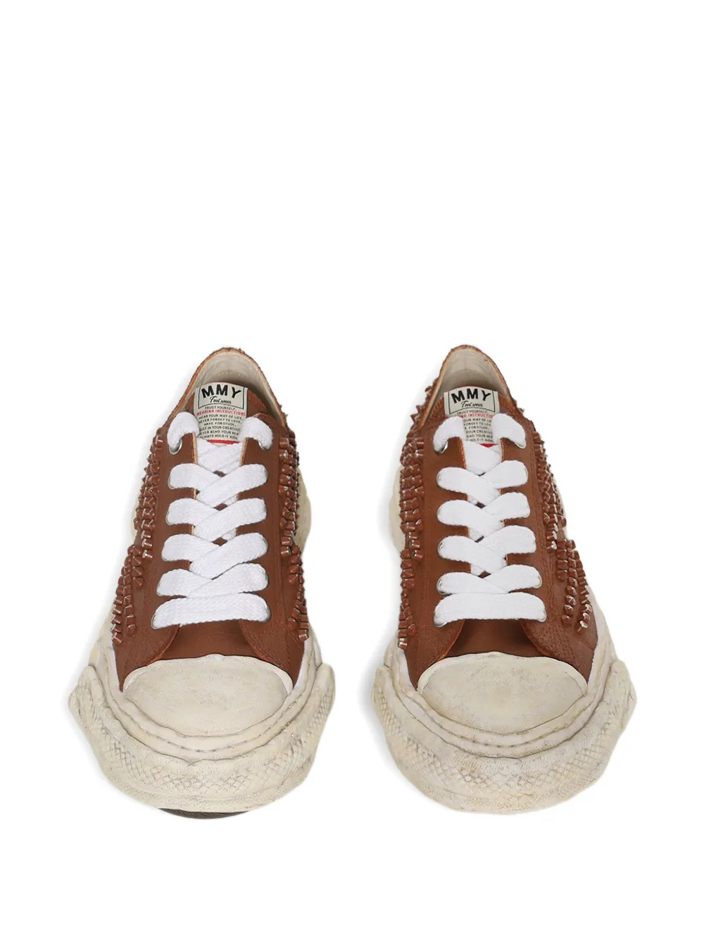 Maison MIHARA YASUHIRO Peterson 23 OG studded sneakers Bruin
