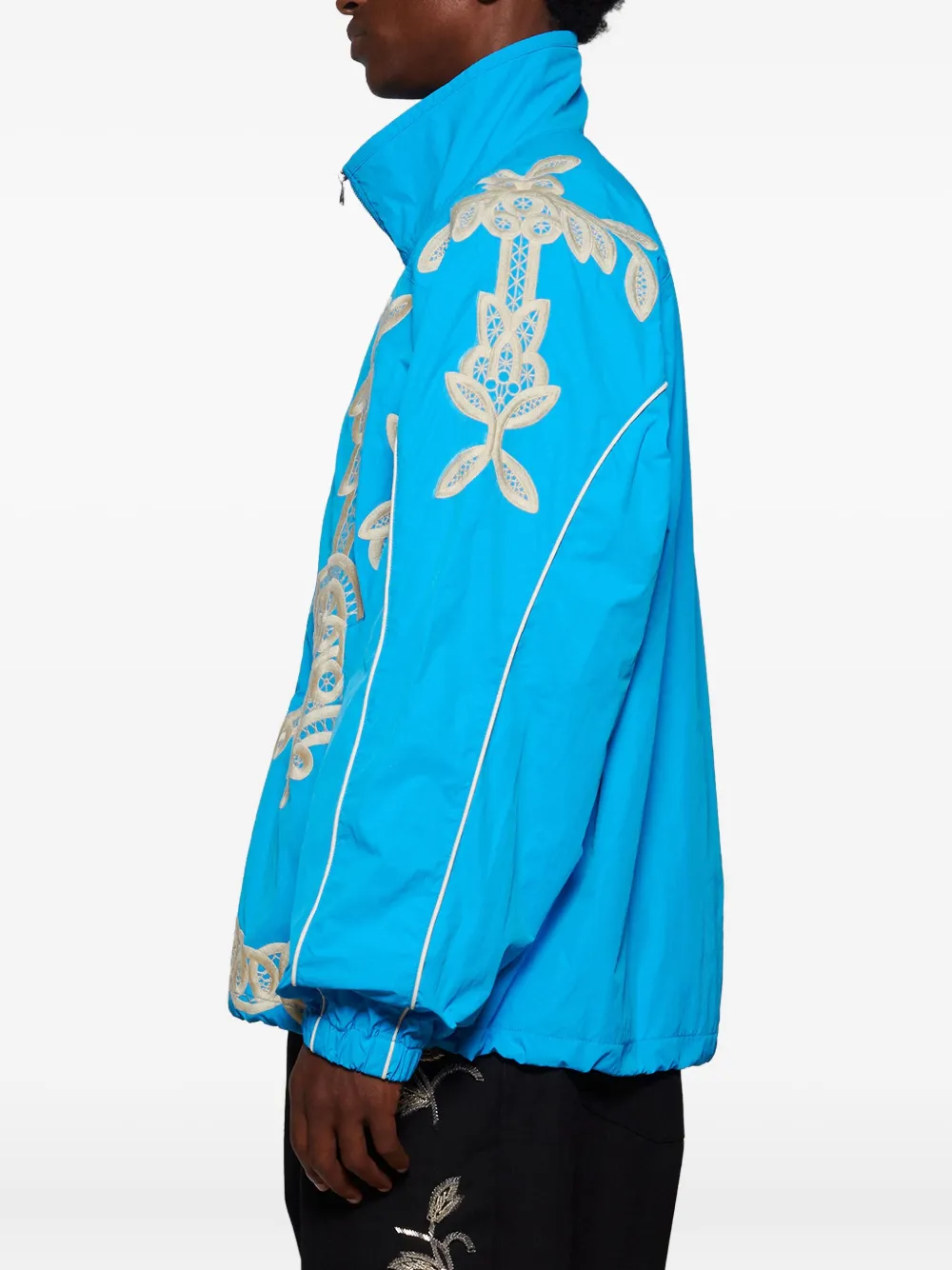 Bluemarble Embroidered Jacket In Blue