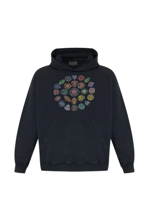 Balenciaga graphic-print hoodie