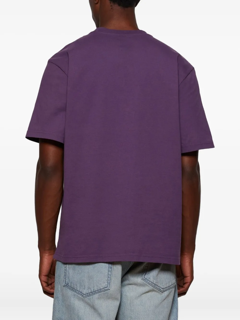 Martine Rose Cards Classic T-shirt Paars