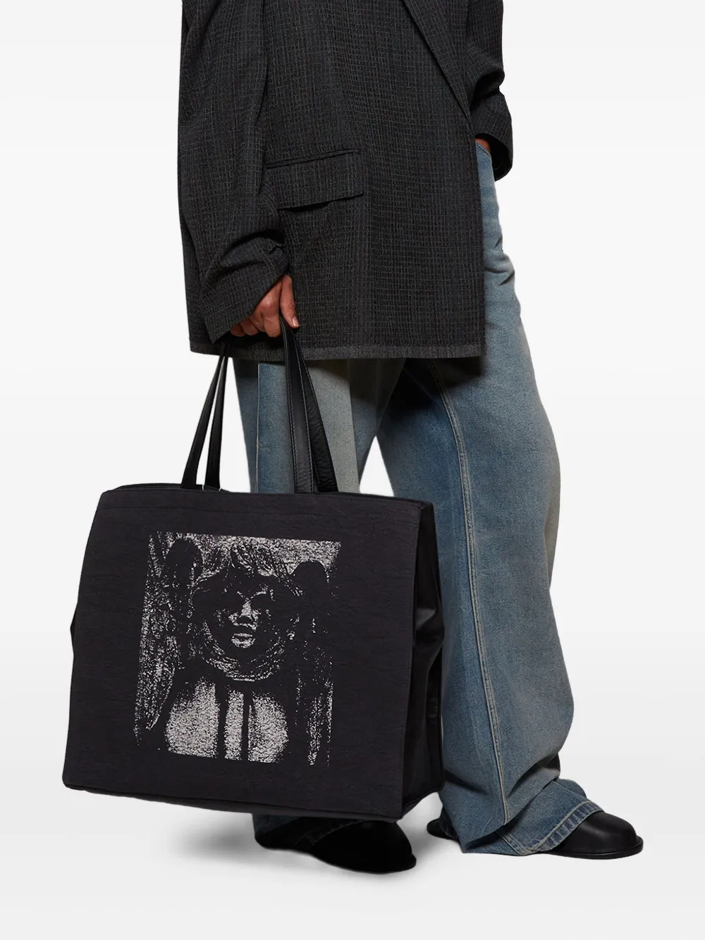 Enfants Riches Déprimés Russian Na Market Graphic Tote Bag | Black