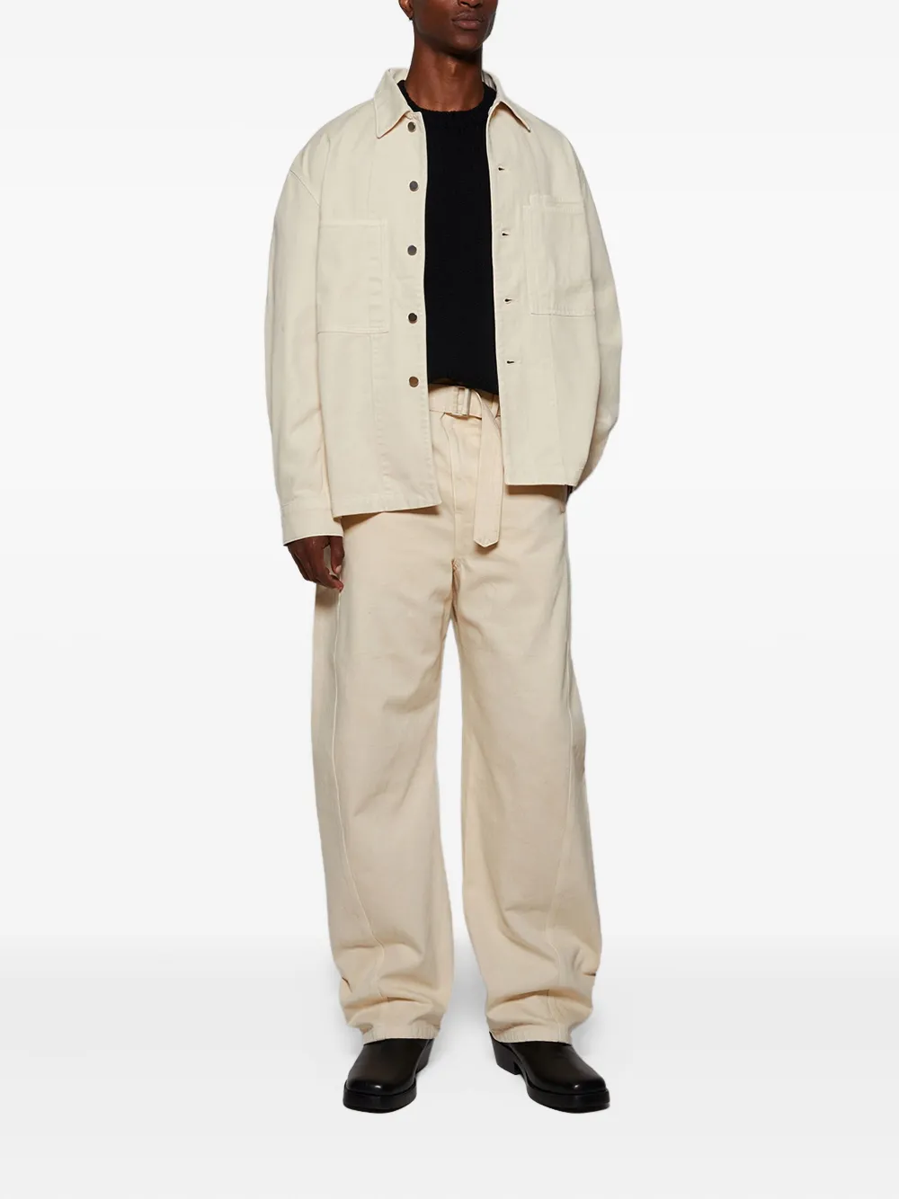 BODE crew-neck sweater - Zwart