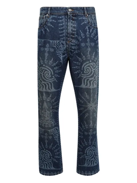 BLUEMARBLE all-over-print jeans