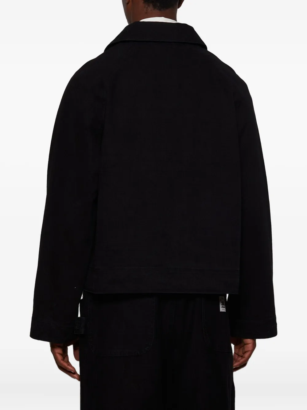 Bode Embroidered-detail Jacket In Black