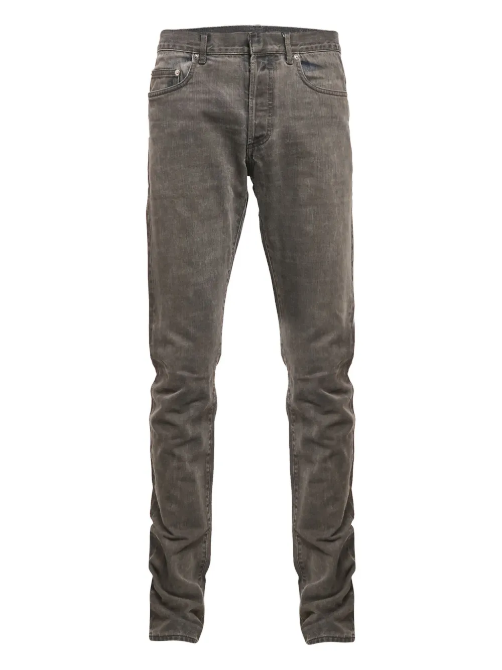 Christian Dior Pre-Owned cotton jeans | Grey | Image 1