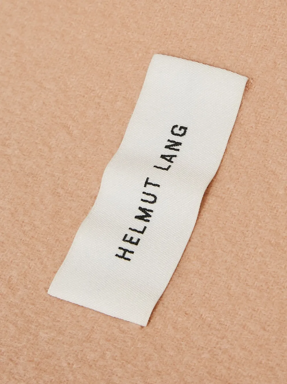 Pre-owned Helmut Lang Notched-lapels Coat In Pink