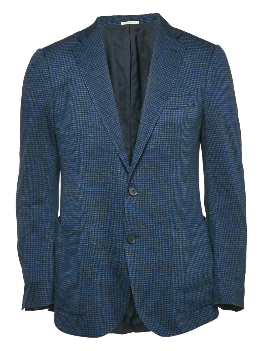 Boggi Milano herringbone blazer | Blue | Image 1