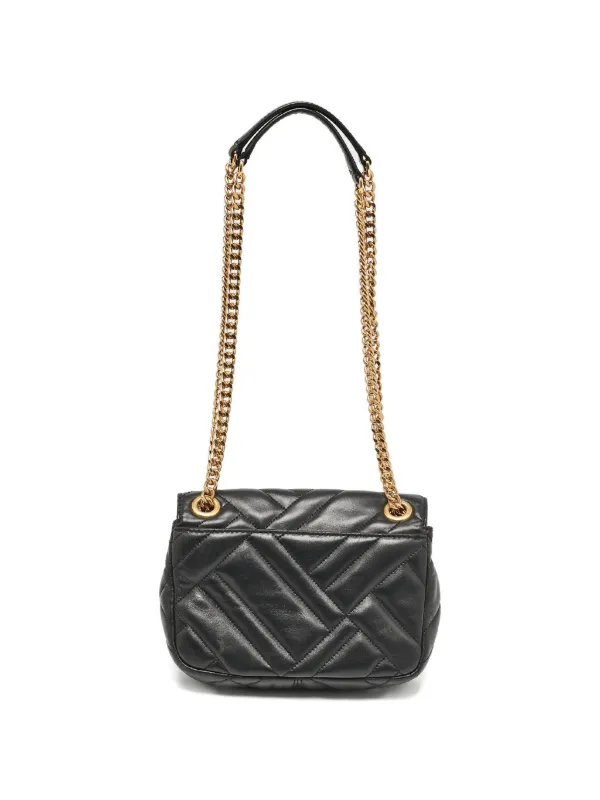 Michael Kors Vintage キルティングレザー ショルダーバッグ 