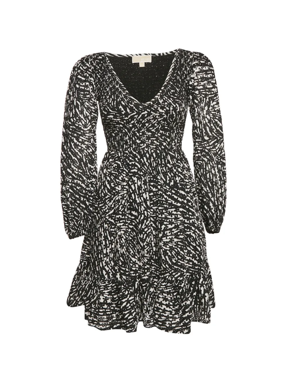 Michael Kors Vintage Abito in pizzo sangallo - Nero