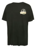Off-White Pre-Owned 2018 logo-tape t-shirt - Black