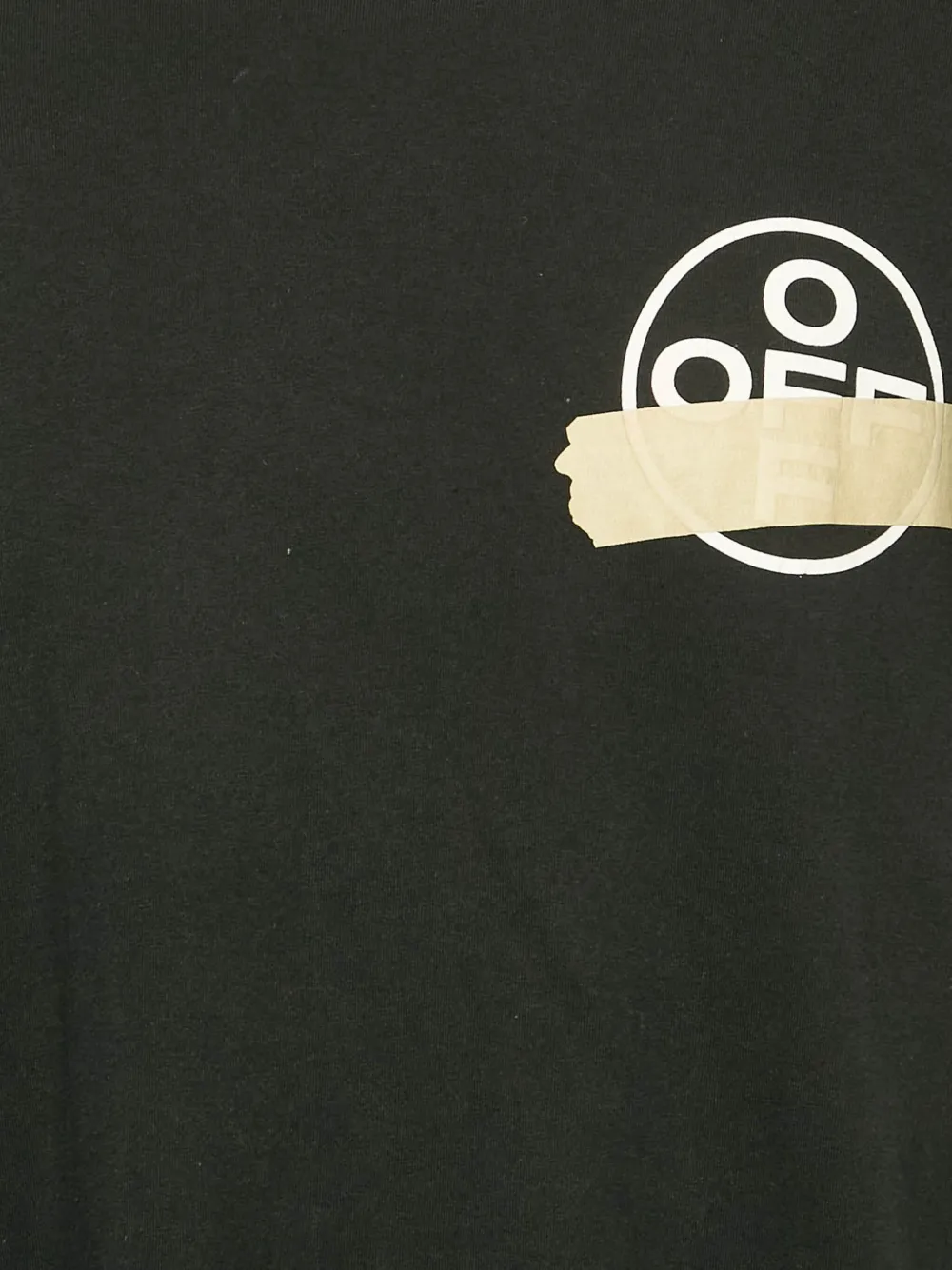 Off-White Pre-Owned 2018 logo-tape t-shirt | Image 2