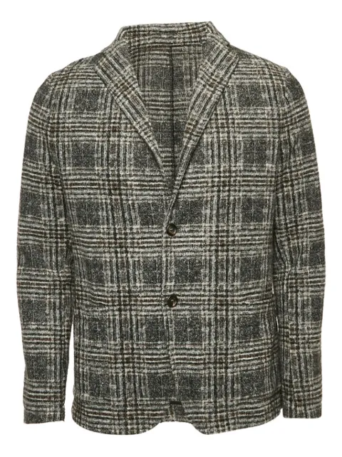 Boggi Milano 2024 checked wool blazer