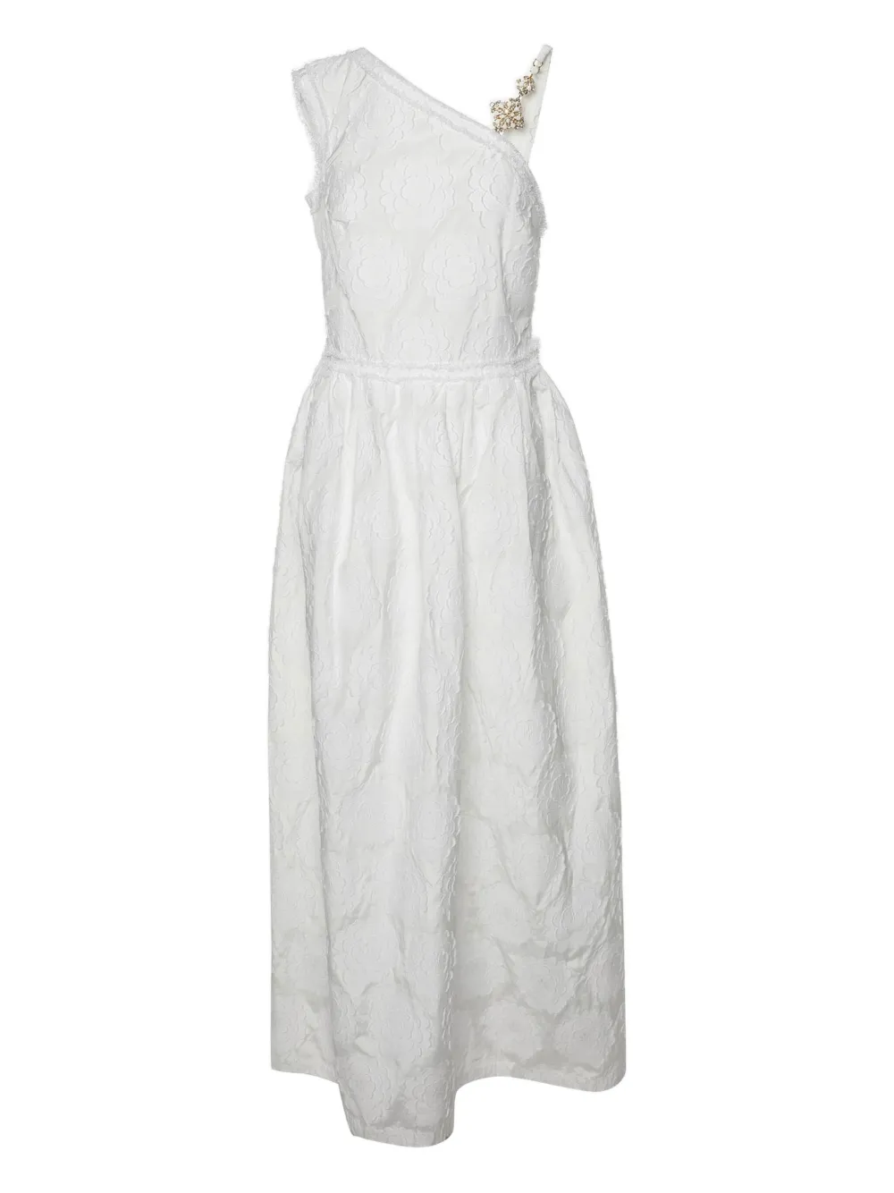 Roberto Cavalli Vintage floral-embellishment maxi dress | White | Image 1