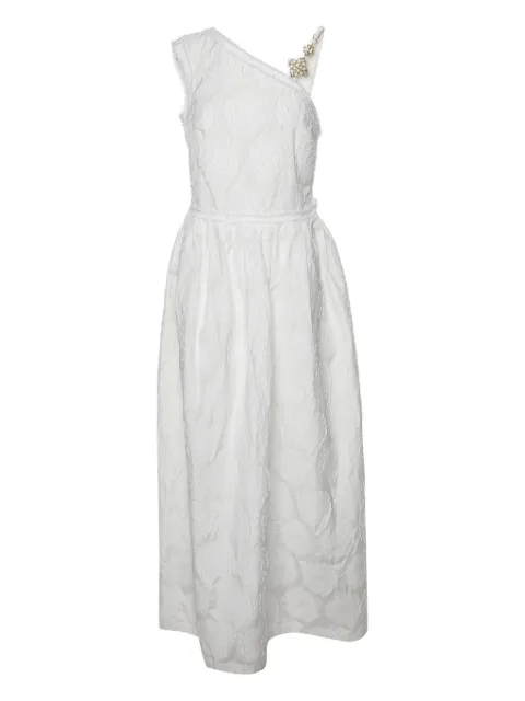 Roberto Cavalli Vintage floral-embellishment maxi dress