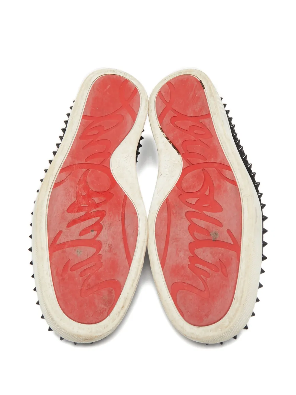Christian Louboutin Pre-Owned mocassins en daim | Image 2