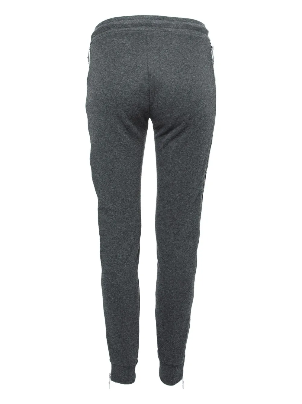 Versus Pre-Owned 2024 wollen broek met ritsdetail - Grijs