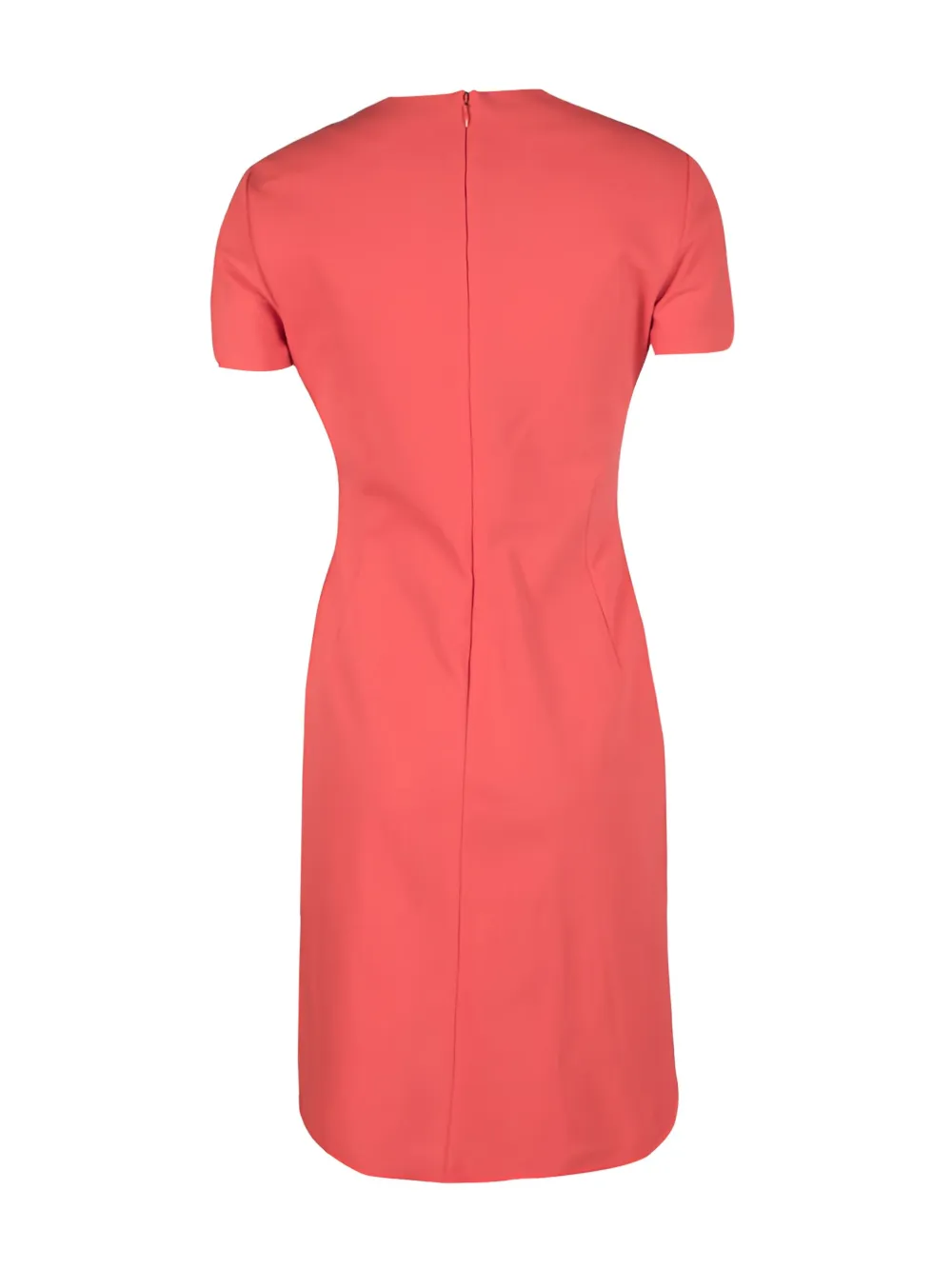 Diane Von Furstenberg Vintage Midi-jurk met korte mouwen - Oranje