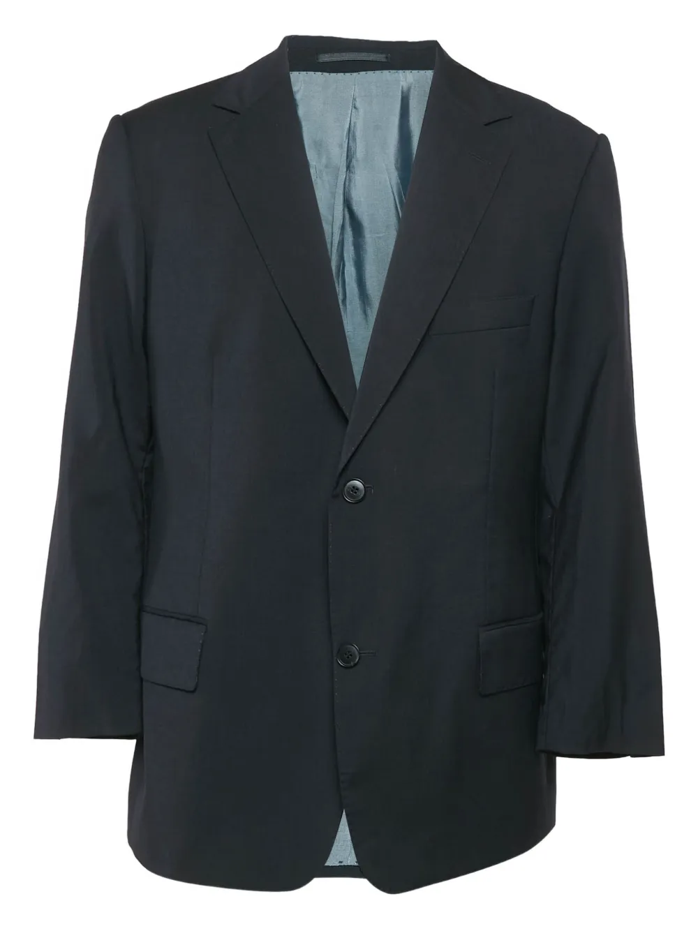 Pre-owned Hugo Boss Single-breasted Blazer In Blue