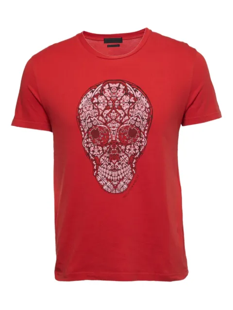 Alexander McQueen Pre-Owned skull-mosaic T-shirt