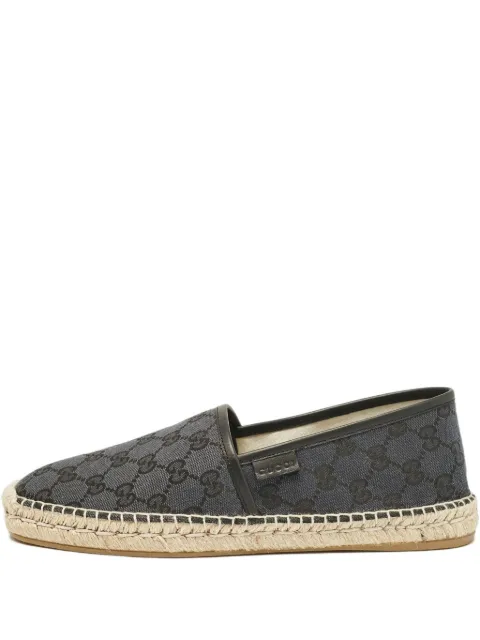 Gucci Pre-Owned espadrilles en cuir