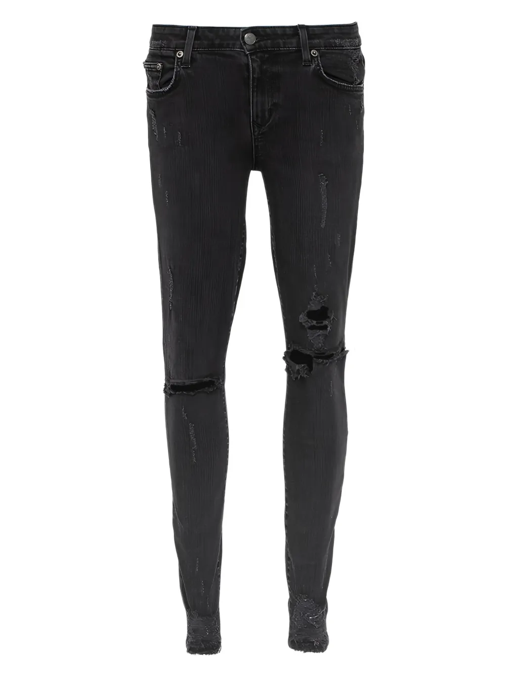 LOVERS + FRIENDS Jeans con effetto vissuto - Nero