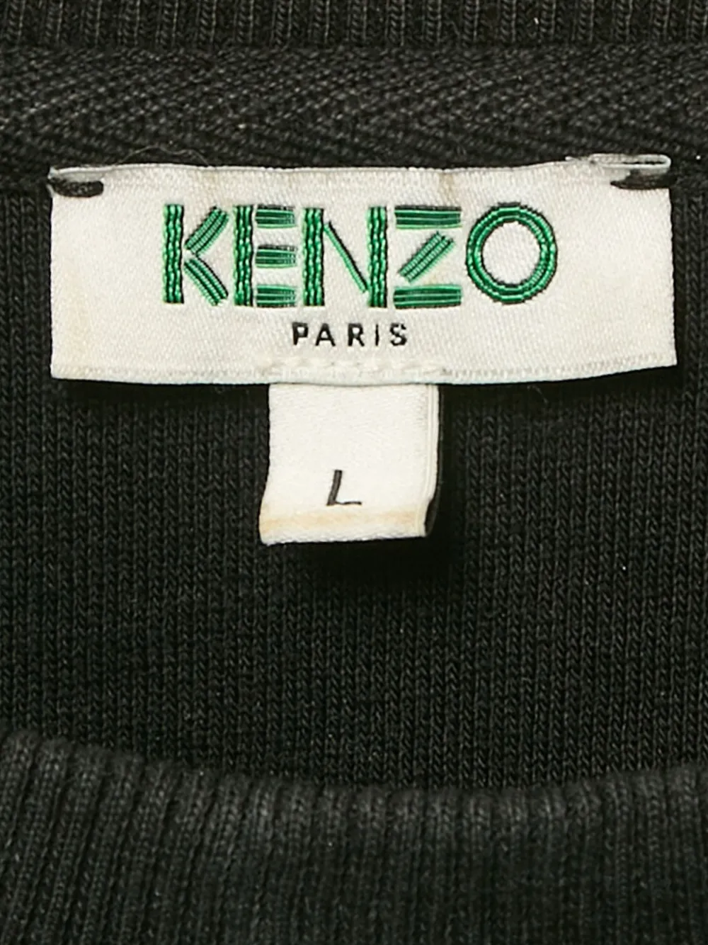 Pre-owned Kenzo Graphic-print Sweatshirt In Black
