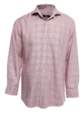 BOSS cotton plaid shirt - Red