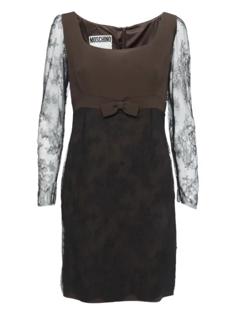 Moschino Pre-Owned bow-detail dress