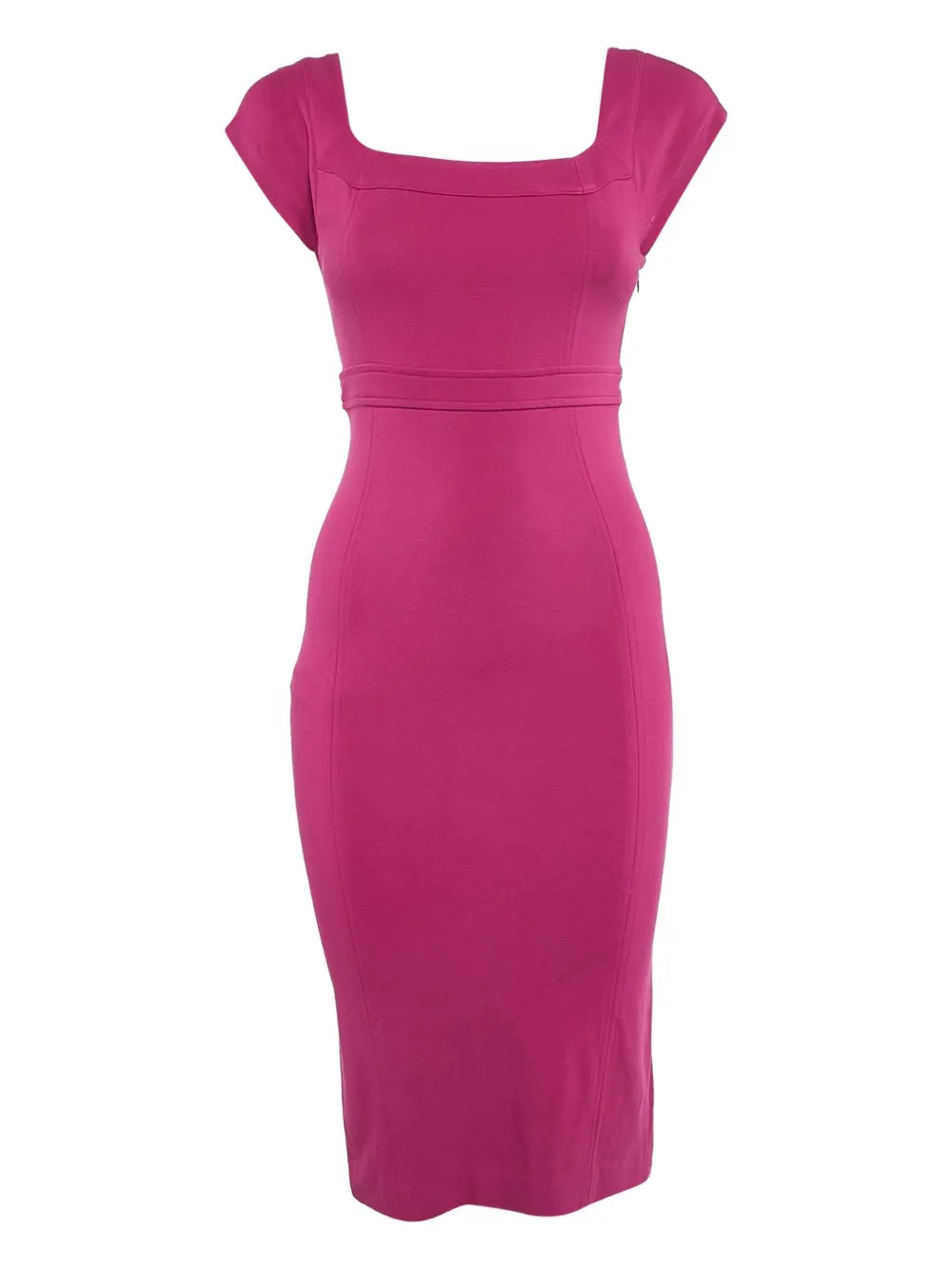 Diane Von Furstenberg Vintage square-neck dress | Pink | Image 1