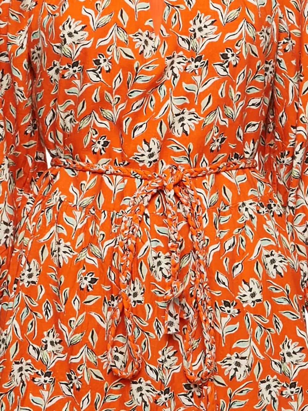 Alice + olivia Mini-jurk met bloemenprint - Oranje