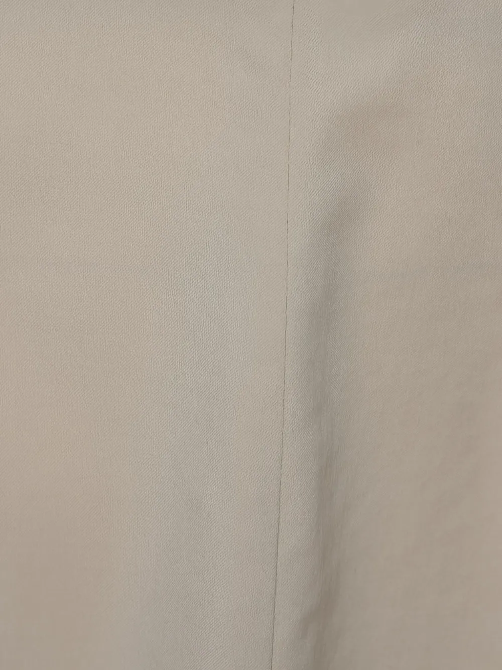 Pre-owned Saint Laurent Asymmetrical Wool Skirt In Neutral
