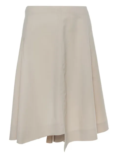 Saint Laurent Pre-Owned asymmetrical wool skirt