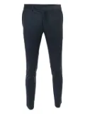 BOSS button-closure trousers - Blue