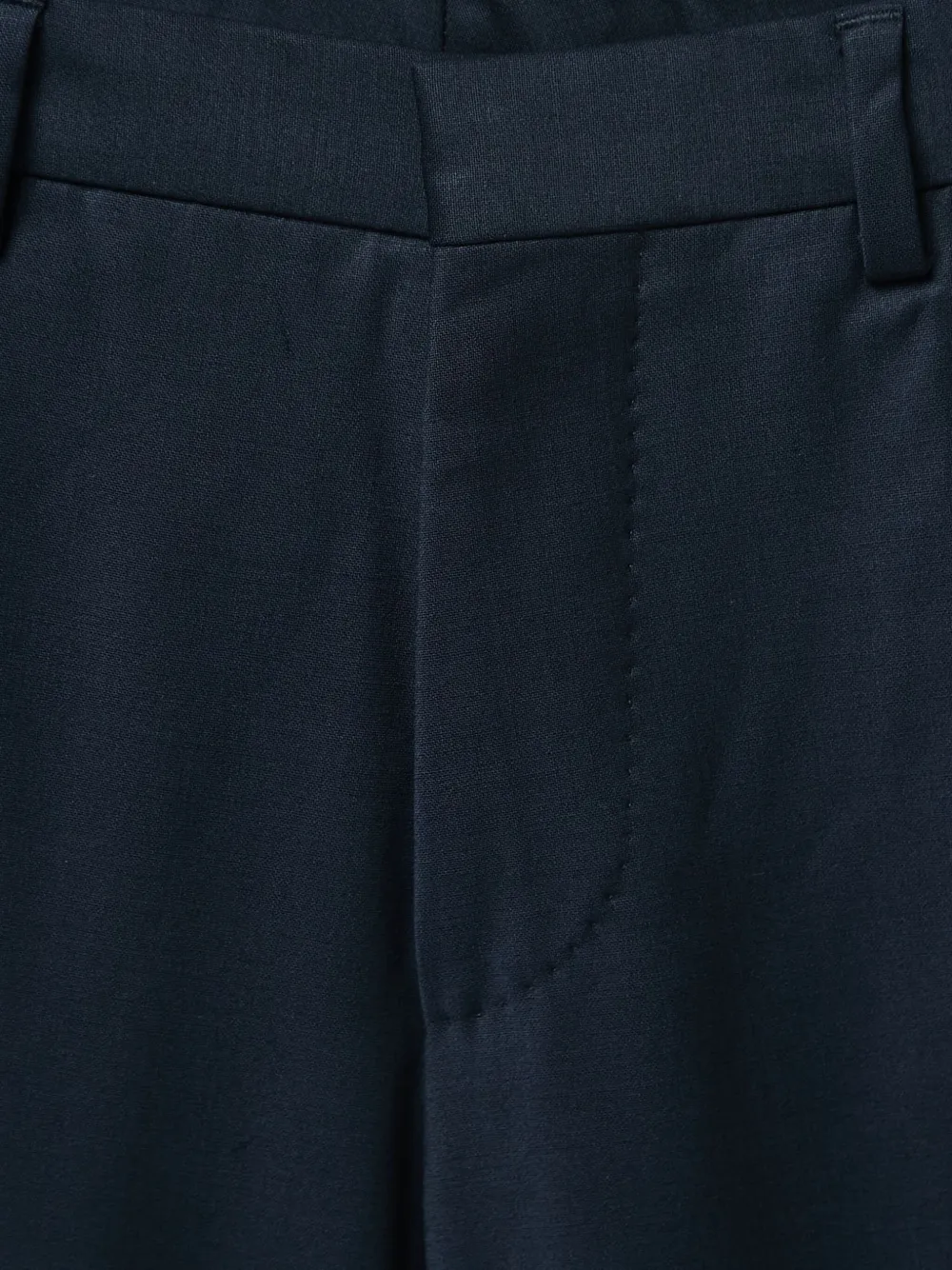 Pre-owned Hugo Boss Button-closure Trousers In Blue