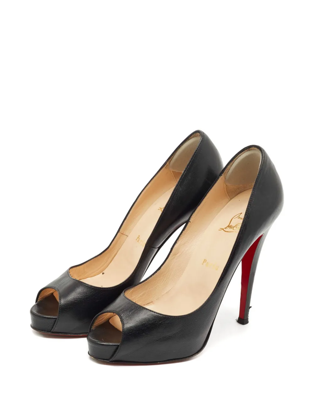 Christian Louboutin Pre-Owned Very Priv&eacute; pumps - Zwart