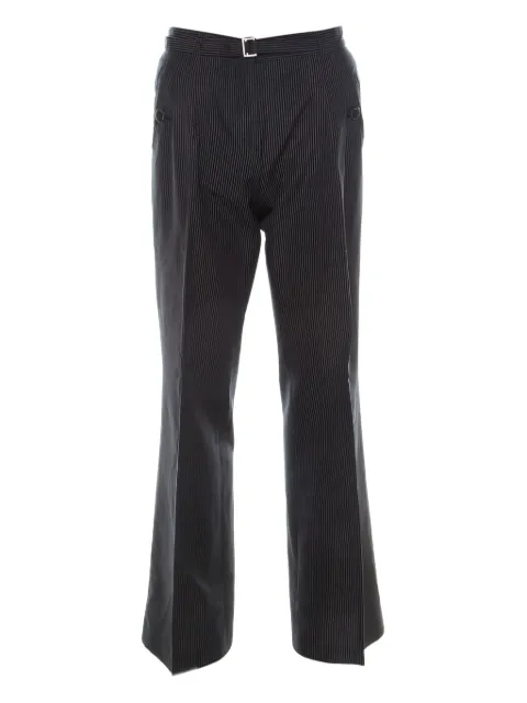 BOSS pantalones con rayas diplomáticas estampadas