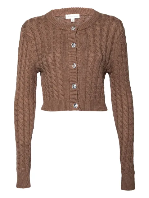 Ronny Kobo cable-knit button cardigan