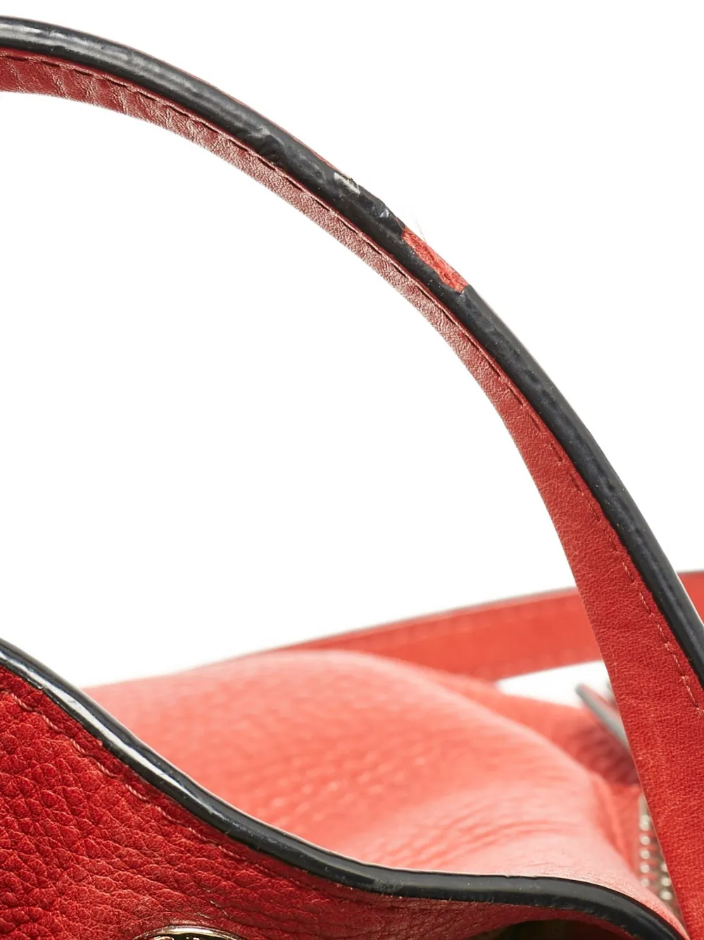 Pre-owned Burberry Maidstone Shoulder Bag In Red