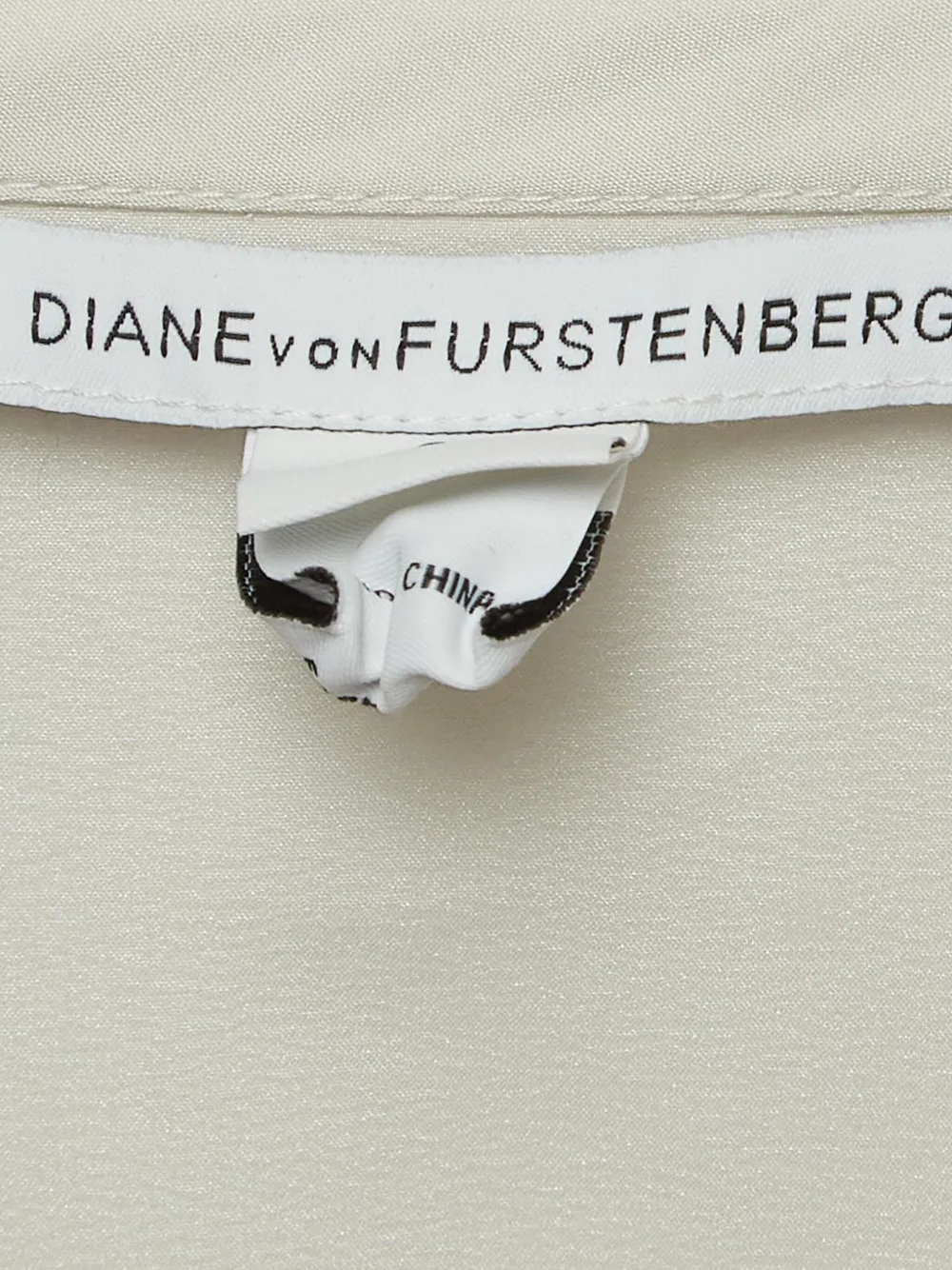 Pre-owned Diane Von Furstenberg  Sequin-embellished Dress In White