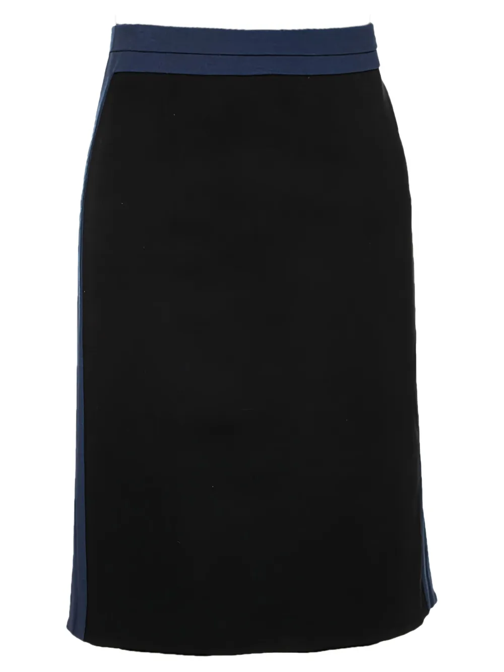Diane Von Furstenberg Vintage contrast panel skirt | Black | Image 1