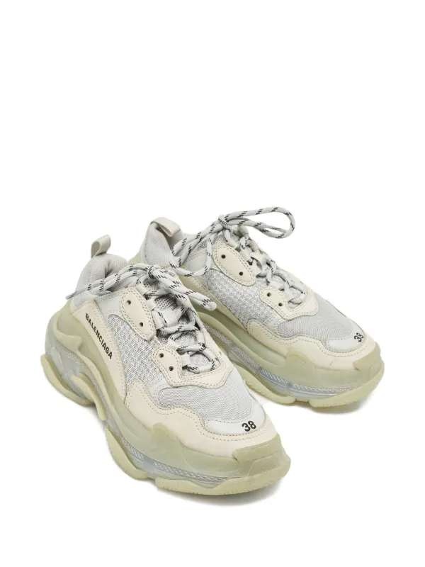 Balenciaga Pre-Owned 2024 トリプル S スニーカー | ニュートラル