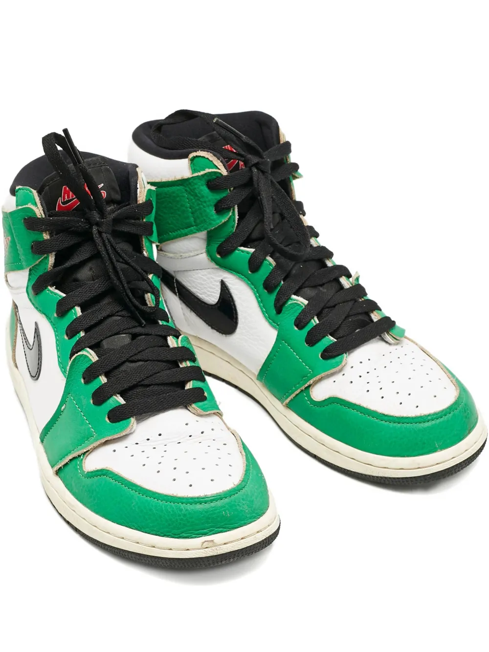 Pre-owned Jordan Air  1 Sneakers In Green