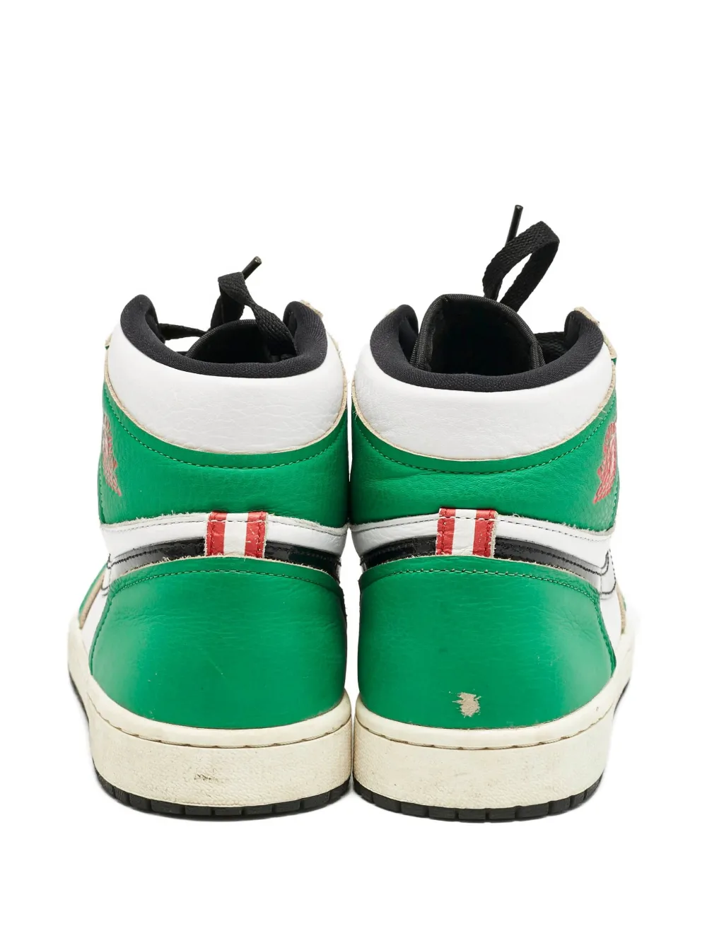 Pre-owned Jordan Air  1 Sneakers In Green