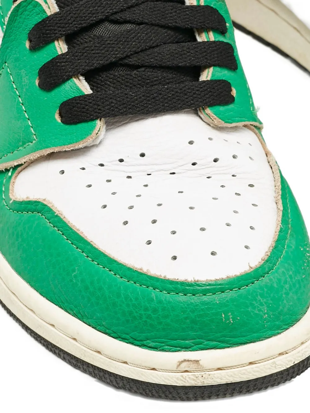 Pre-owned Jordan Air  1 Sneakers In Green