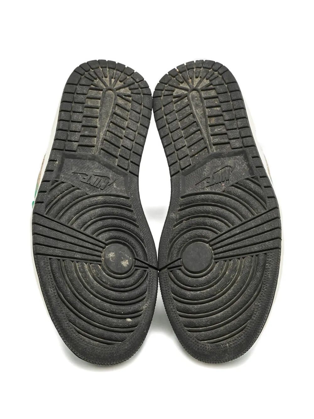 Pre-owned Jordan Air  1 Sneakers In Green