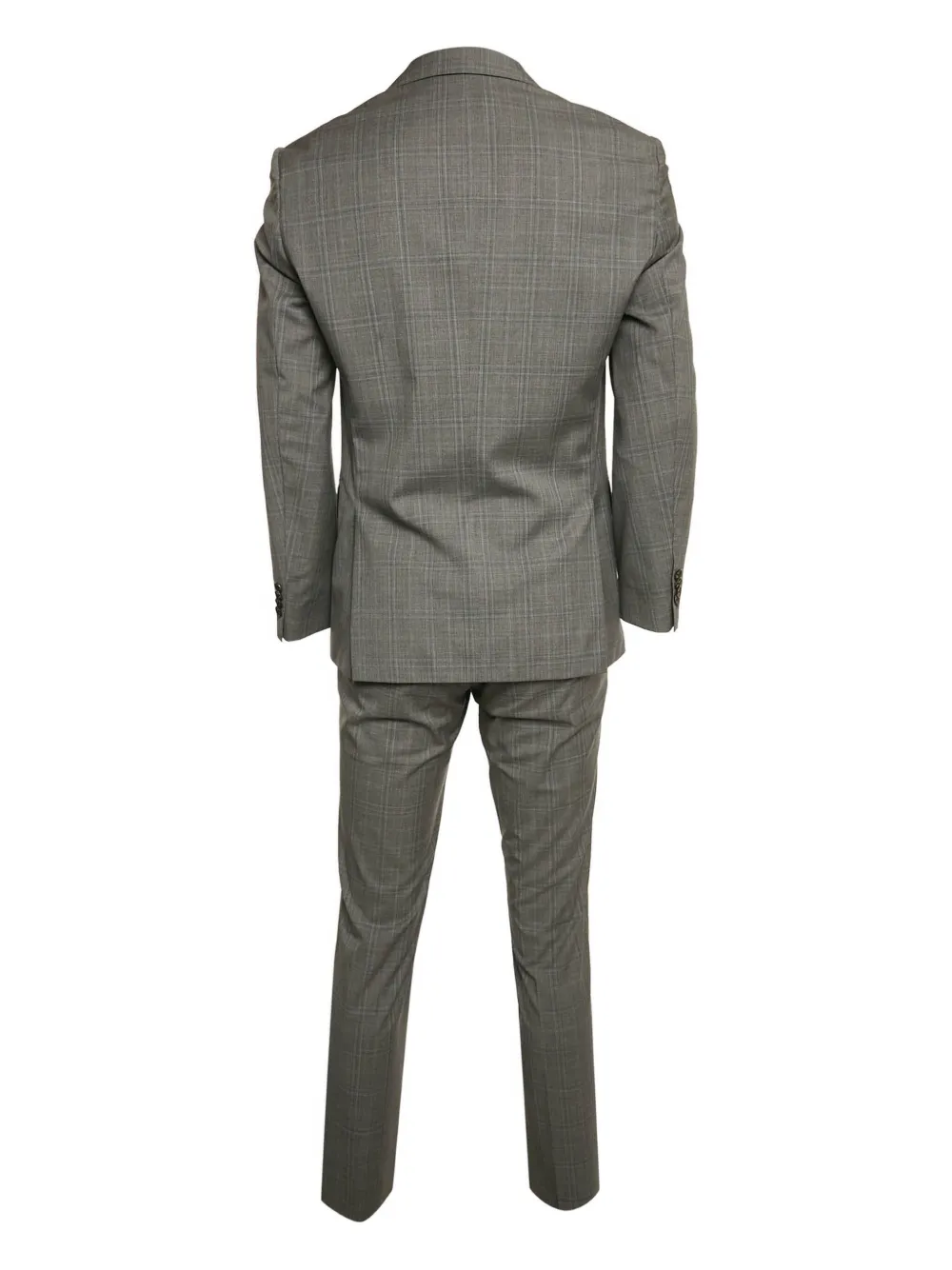 BOSS plaid wool single-breasted suit | Image 2