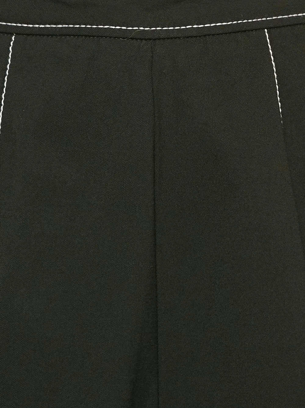 Red Valentino Vintage Shorts met contrasterend stiksel - Zwart