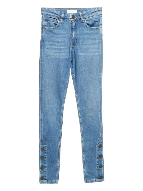 SANDRO button-fastening jeans